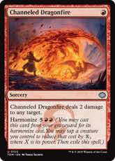 Fogo Dracônico Canalizado / Channeled Dragonfire - Magic: The Gathering - MoxLand